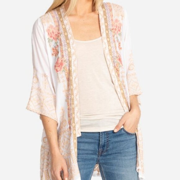 Johnny Was Tops - Johnny Was Helena Kimono Size XL  New with Tags